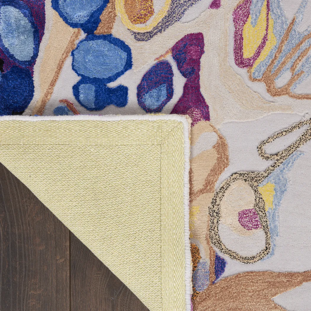 Nova Splash Multi 3'9 x 5'9 Rug - Thumbnail - Image 4