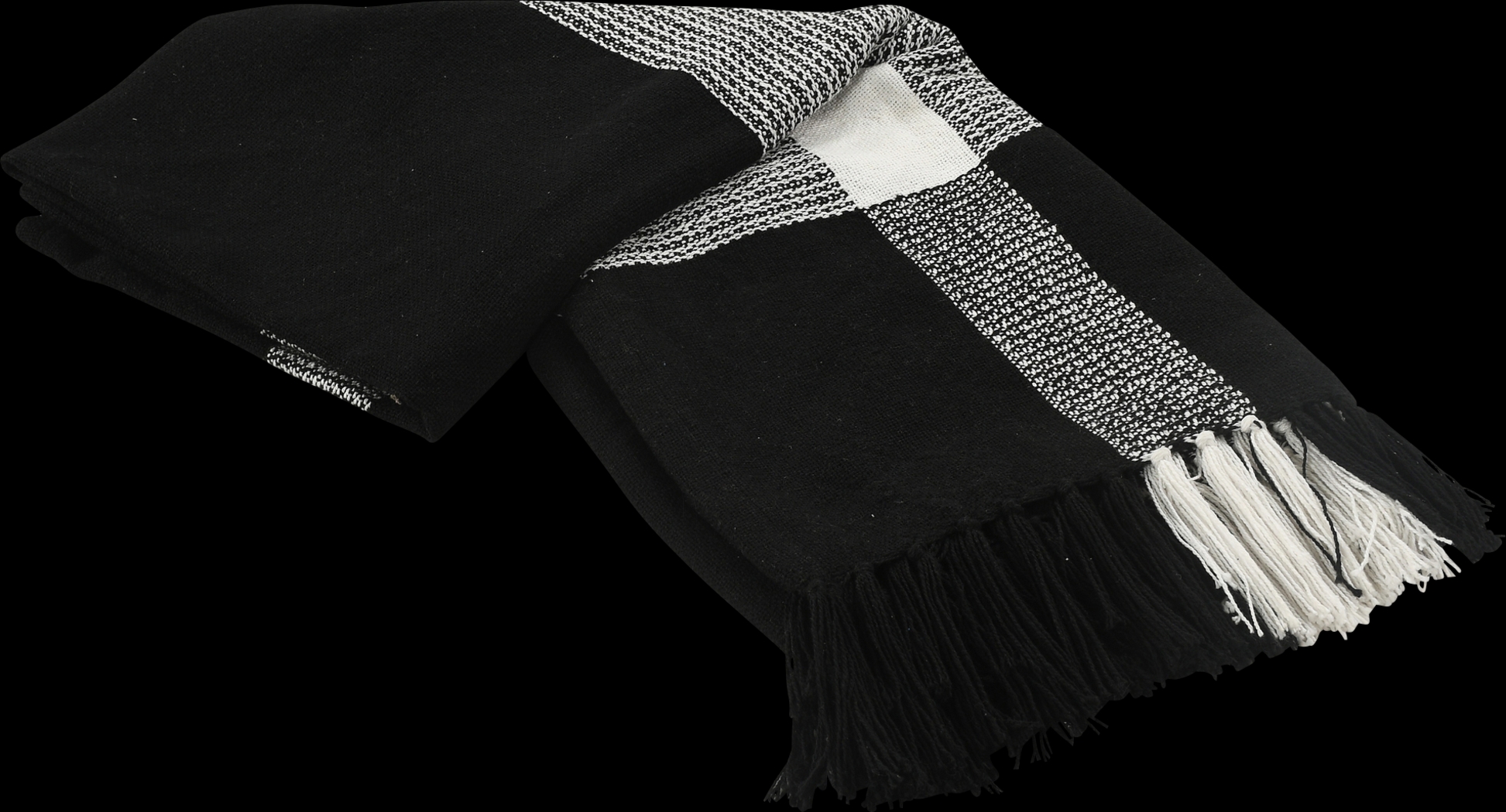 Novajoy Black Throw Blanket - Thumbnail - Image 4