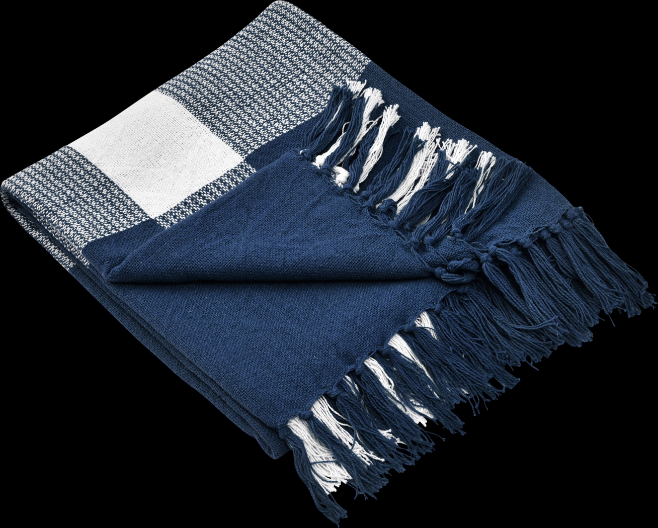 Novajoy Blue Throw Blanket - Thumbnail - Image 3