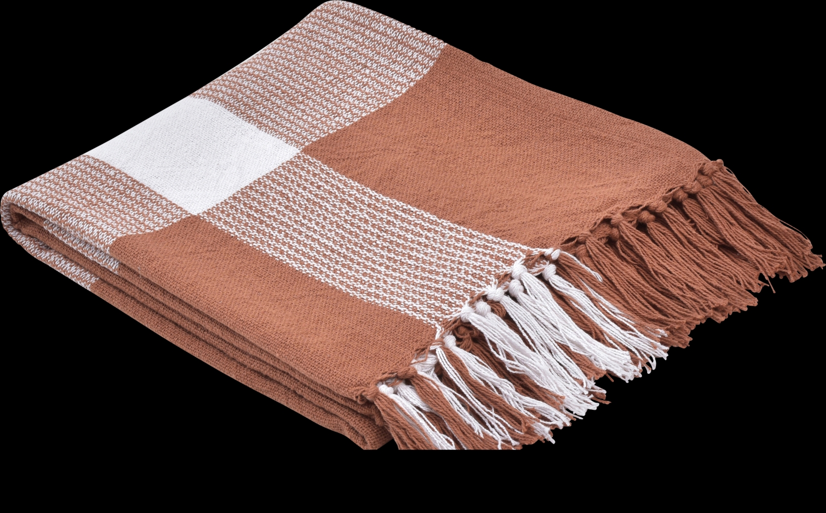 Novajoy Brown Throw Blanket - Thumbnail - Image 2
