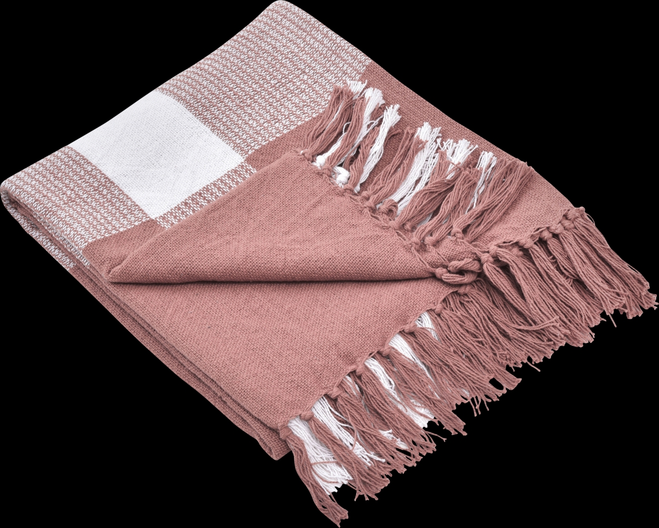 Novajoy Pink Throw Blanket - Thumbnail - Image 3