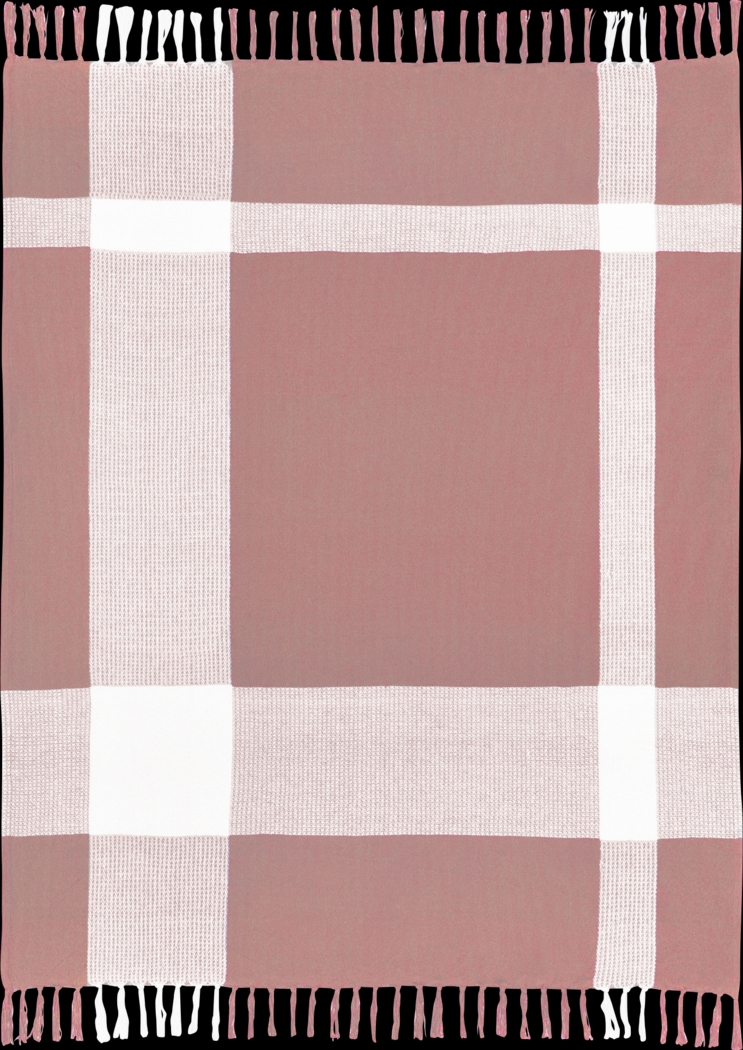 Novajoy Pink Throw Blanket - Thumbnail - Image 1