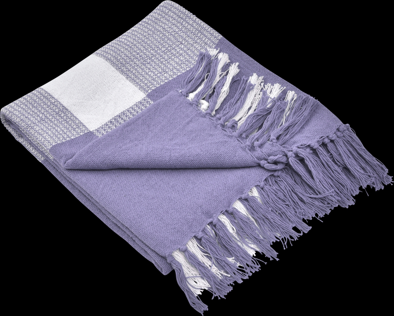 Novajoy Purple Throw Blanket - Thumbnail - Image 3