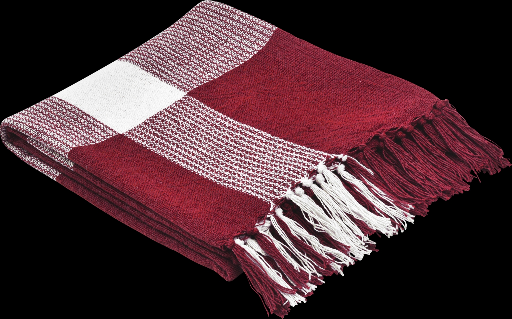 Novajoy Red Throw Blanket - Thumbnail - Image 2