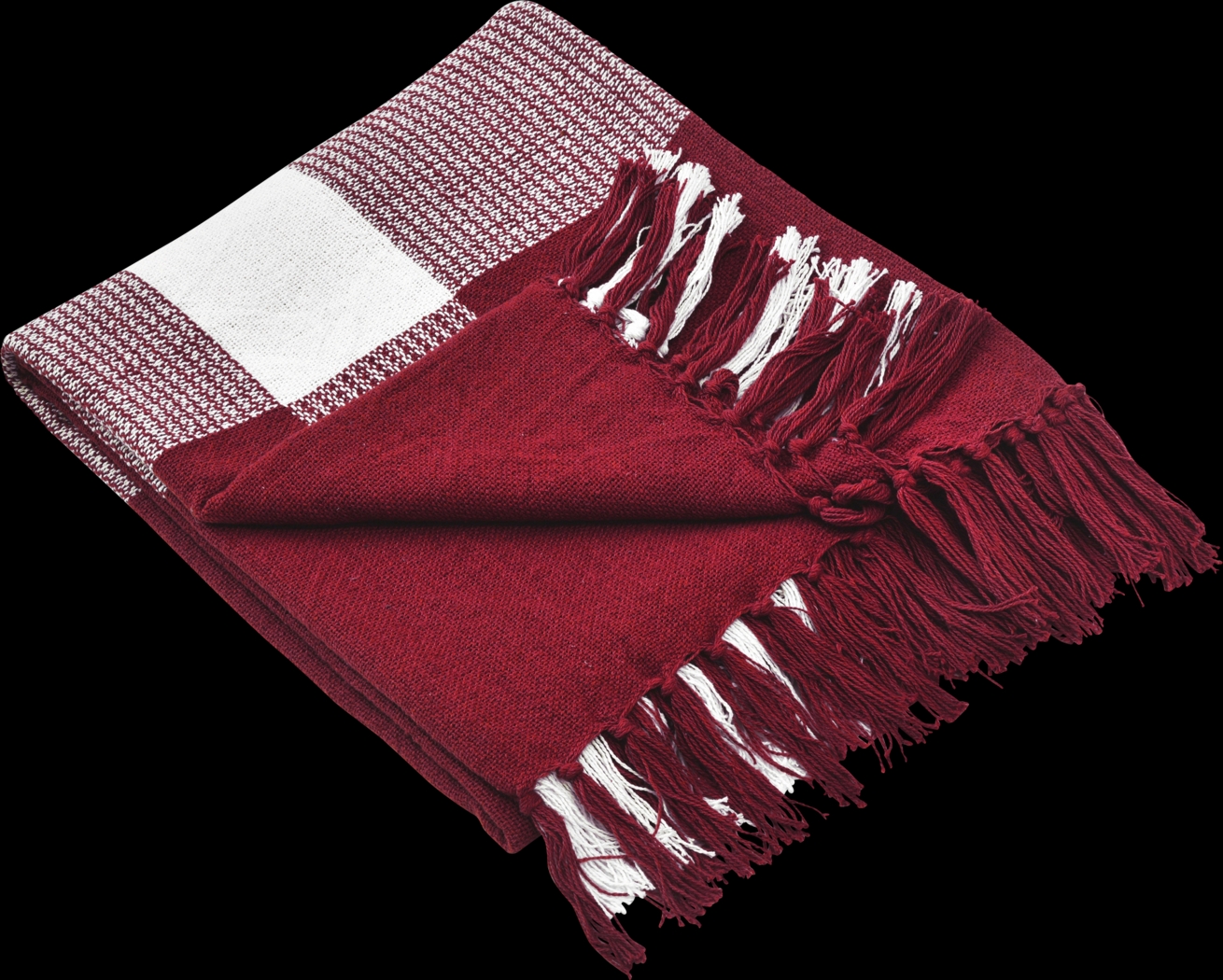 Novajoy Red Throw Blanket - Thumbnail - Image 3