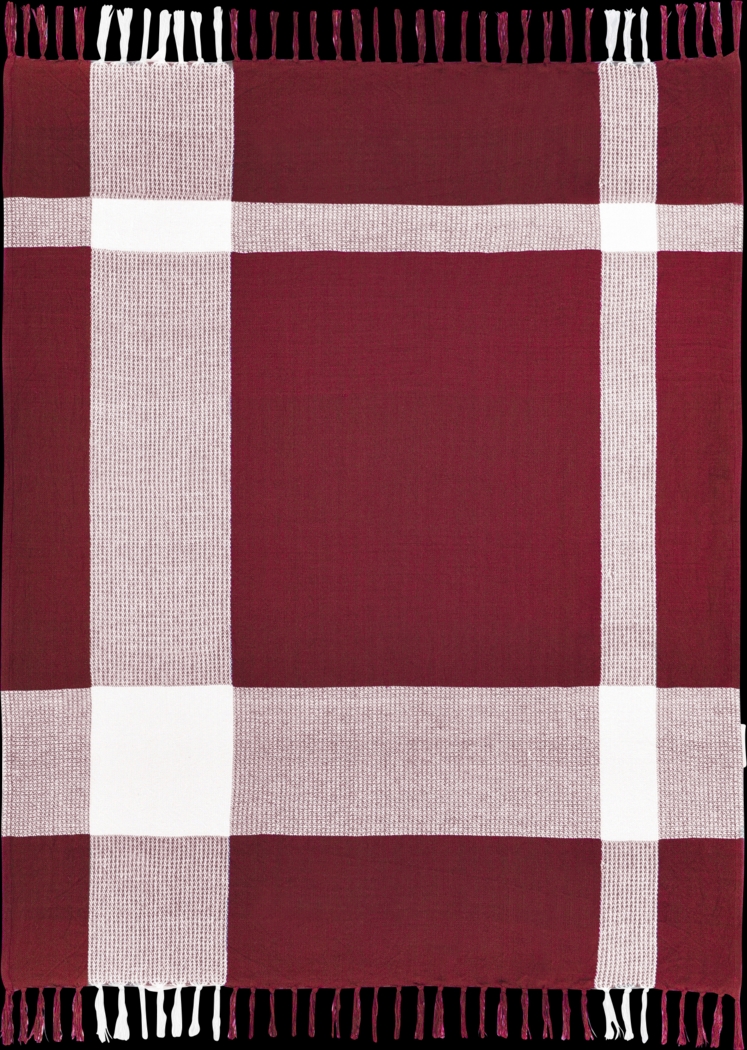 Novajoy Red Throw Blanket - Thumbnail - Image 1