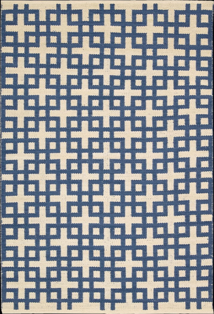 Novara Indigo 7'9 x 10'10 Rug - Thumbnail - Image 1