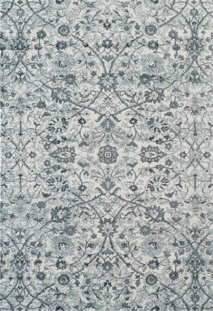 Novaro Light Blue 4' x 6' Rug - Thumbnail - Image 1