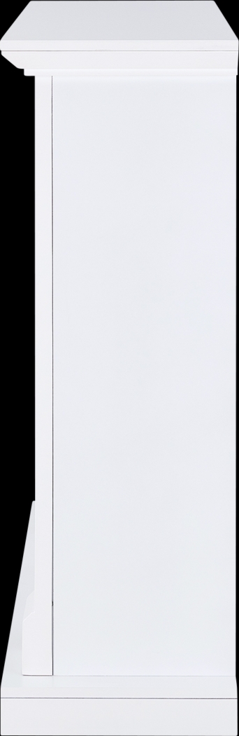 Novatak IV White 45 in. Console With Touch Panel Electric Fireplace - Thumbnail - Image 3