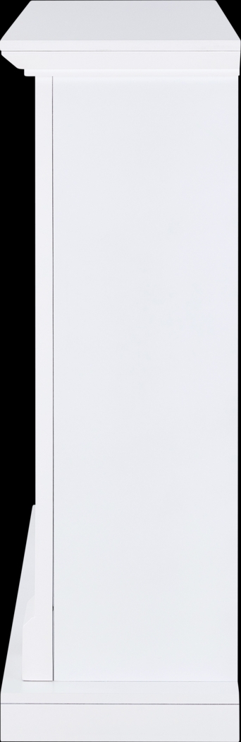 Novatak White 45.5 in. Console with Electric Fireplace - Thumbnail - Image 4
