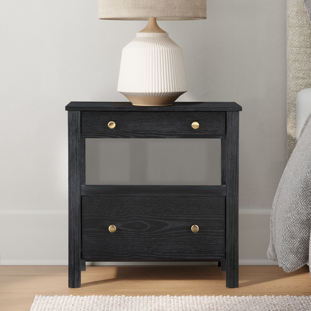 Nove Brown Nightstand - Thumbnail - Image 2