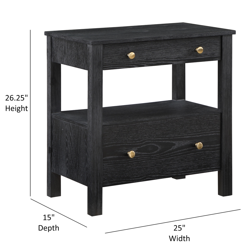 Nove Brown Nightstand - Thumbnail - Image 15