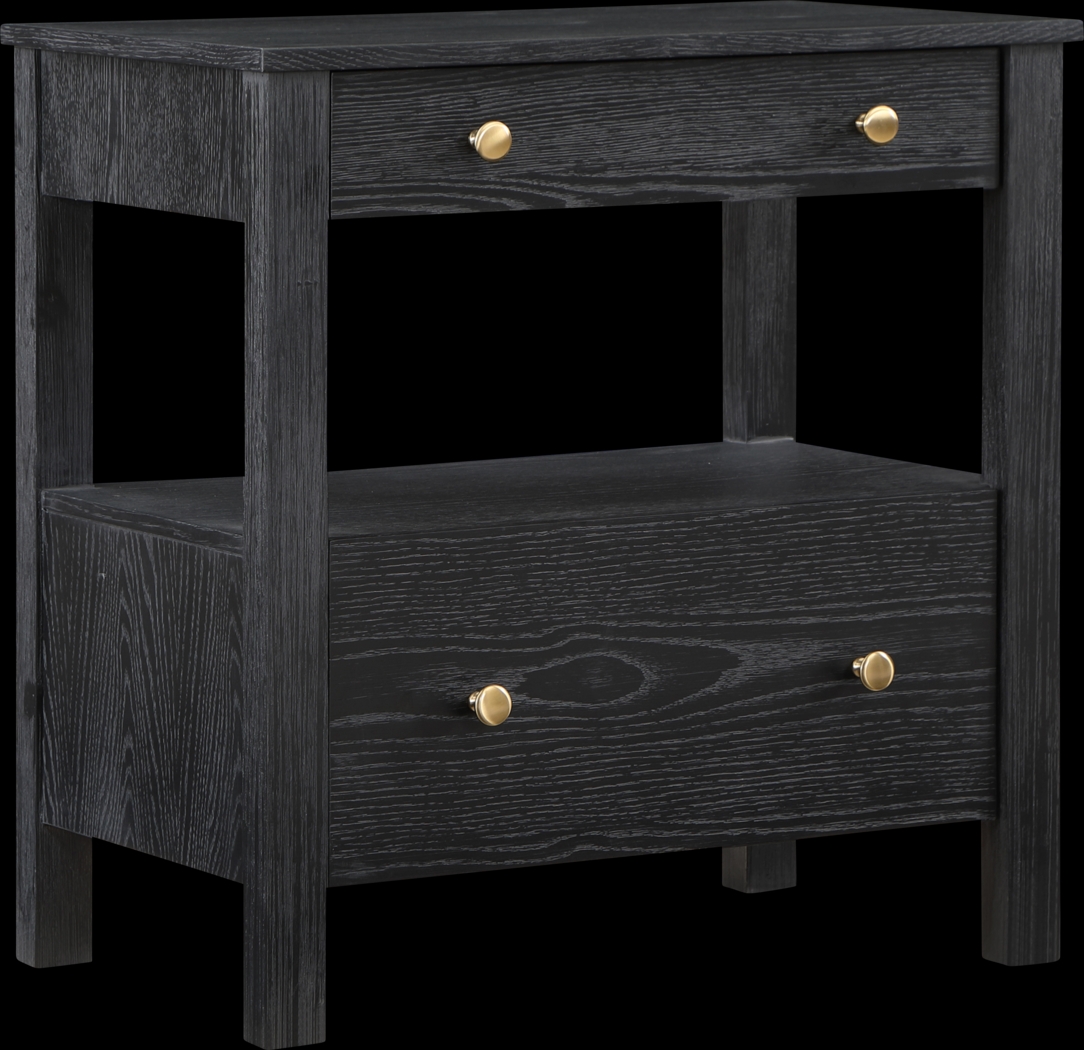 Nove Brown Nightstand - Thumbnail - Image 1