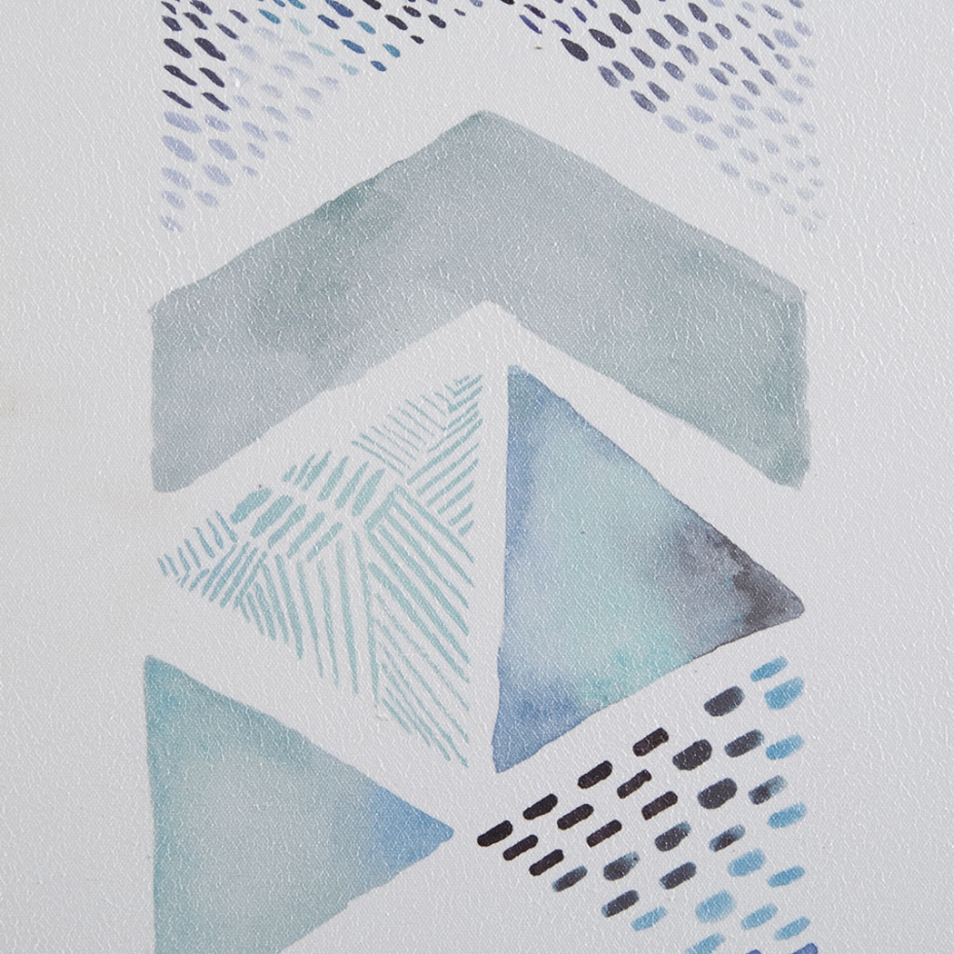 Novelda Blue Framed Wall Art, Set of 2 - Thumbnail - Image 2