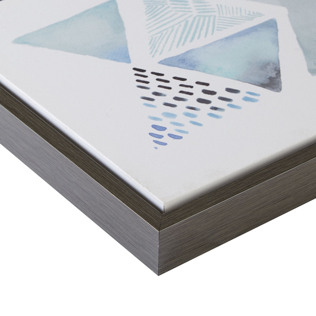 Novelda Blue Framed Wall Art, Set of 2 - Thumbnail - Image 3