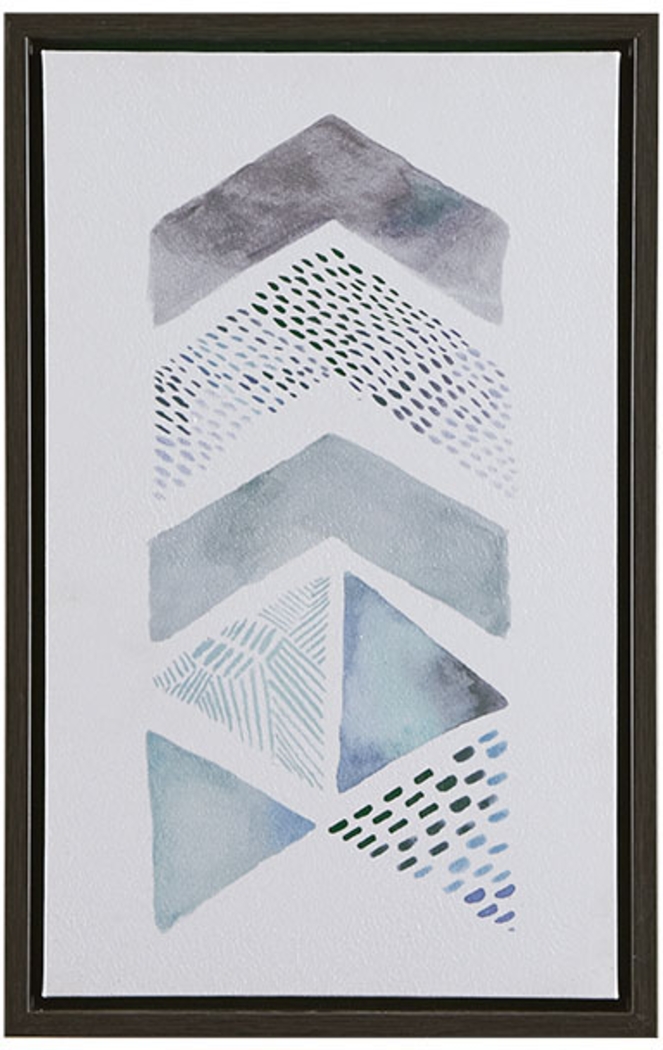 Novelda Blue Framed Wall Art, Set of 2 - Thumbnail - Image 8