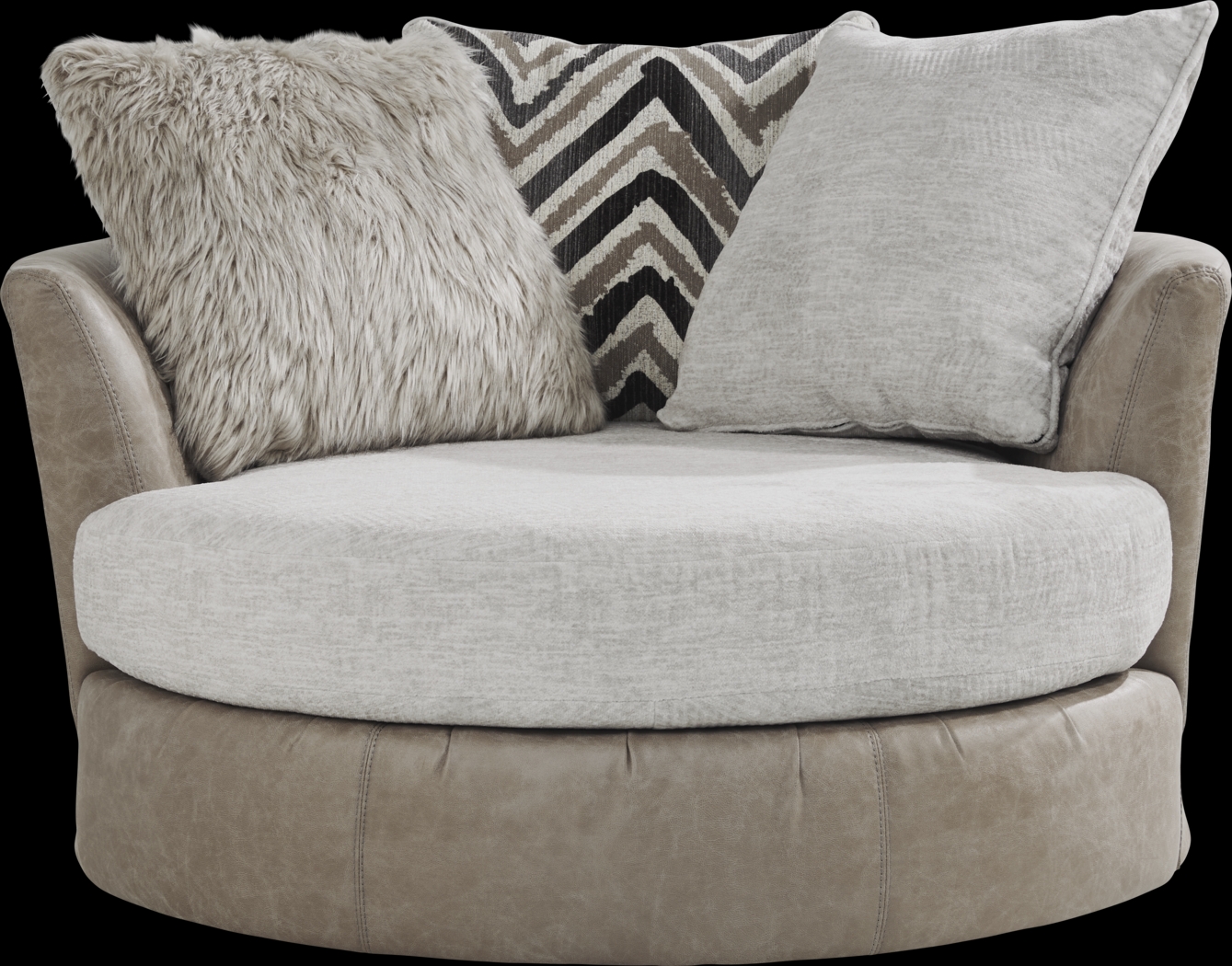 Novelia Beige 6 Pc Sectional Living Room - Thumbnail - Image 5