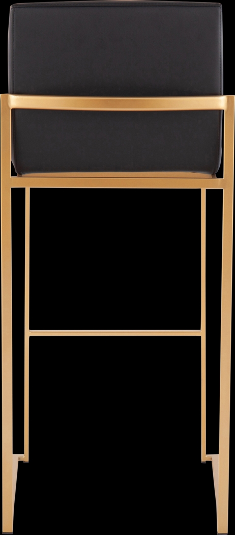 Nowotny Black Gold Barstool Set of 2 - Thumbnail - Image 5