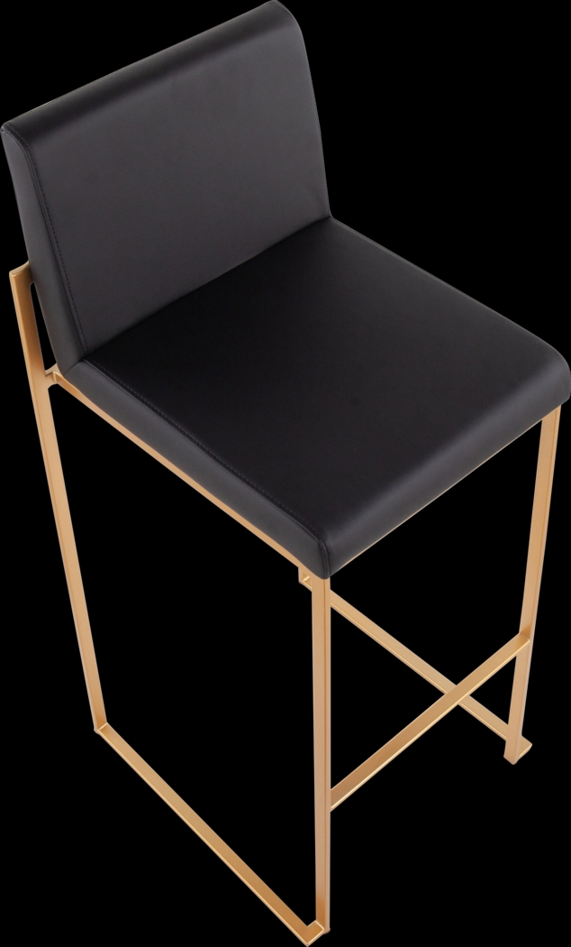 Nowotny Black Gold Barstool Set of 2 - Thumbnail - Image 7