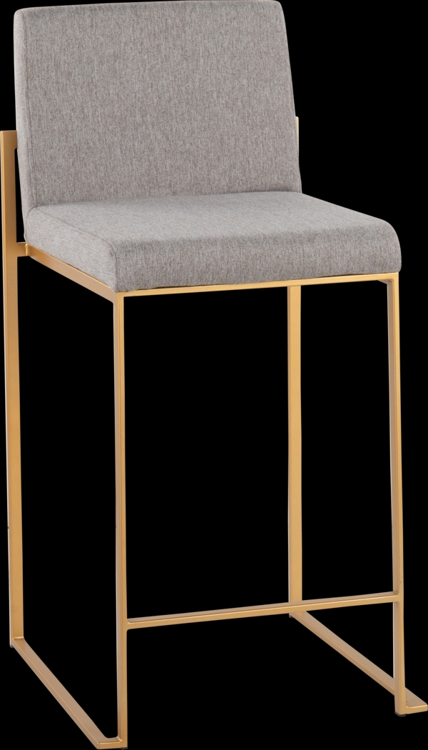 Nowotny Gray Counter Height Stool, Set of 3 - Thumbnail - Image 4