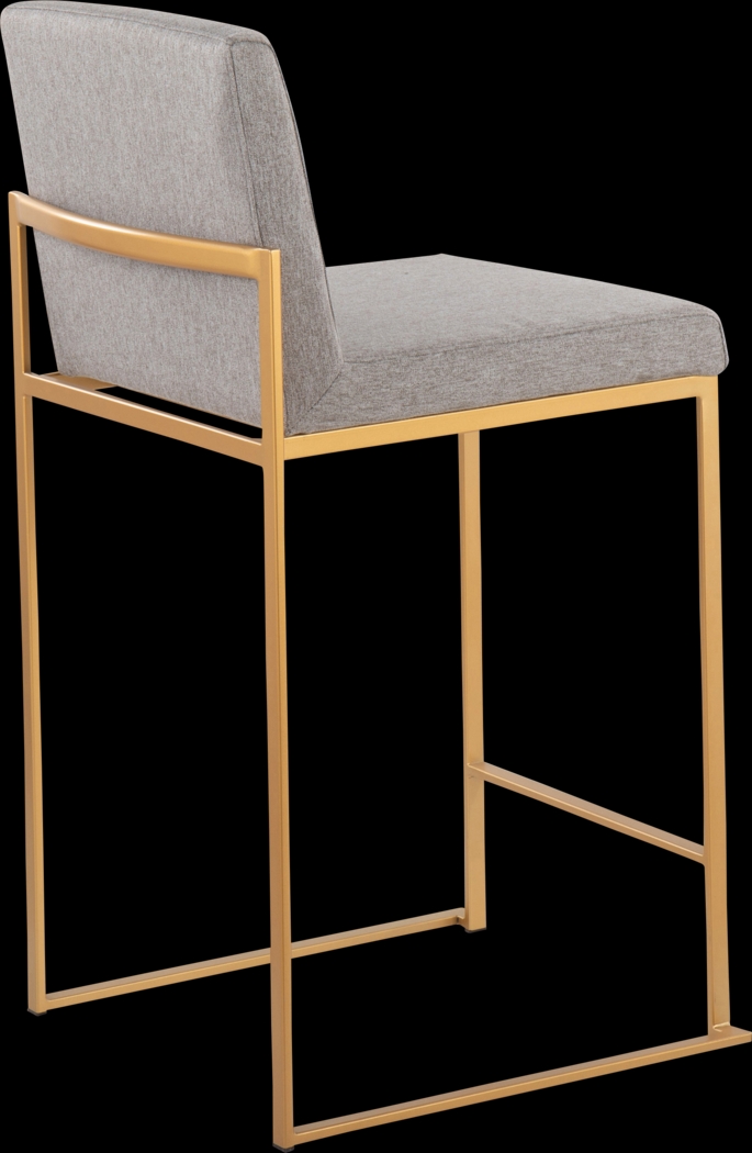 Nowotny Gray Counter Height Stool, Set of 3 - Thumbnail - Image 6