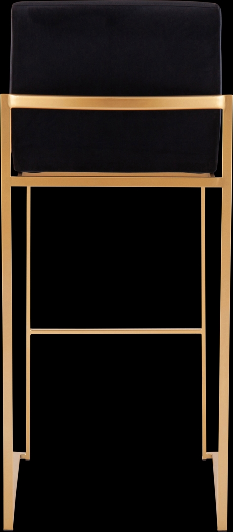 Nowotny II Black Barstool, Set of 3 - Thumbnail - Image 7