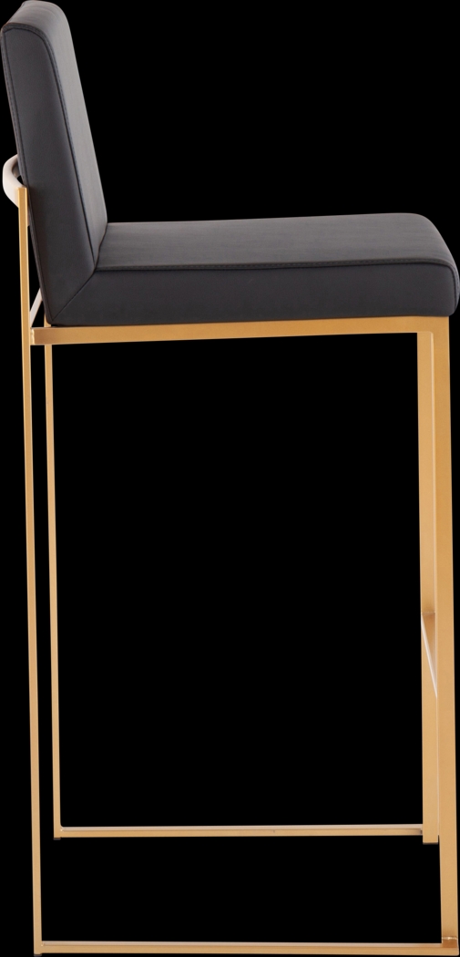 Nowotny III Black Barstool, Set of 3 - Thumbnail - Image 5