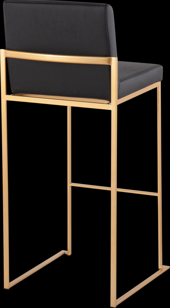 Nowotny III Black Barstool, Set of 3 - Thumbnail - Image 6