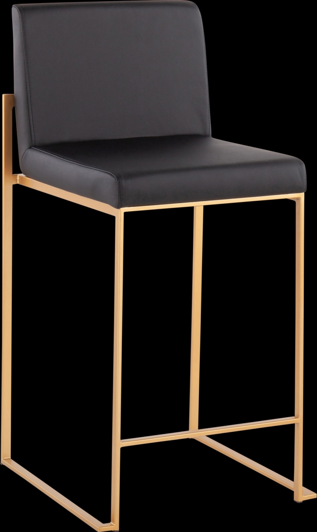 Nowotny III Black Counter Height Stool, Set of 3 - Thumbnail - Image 4