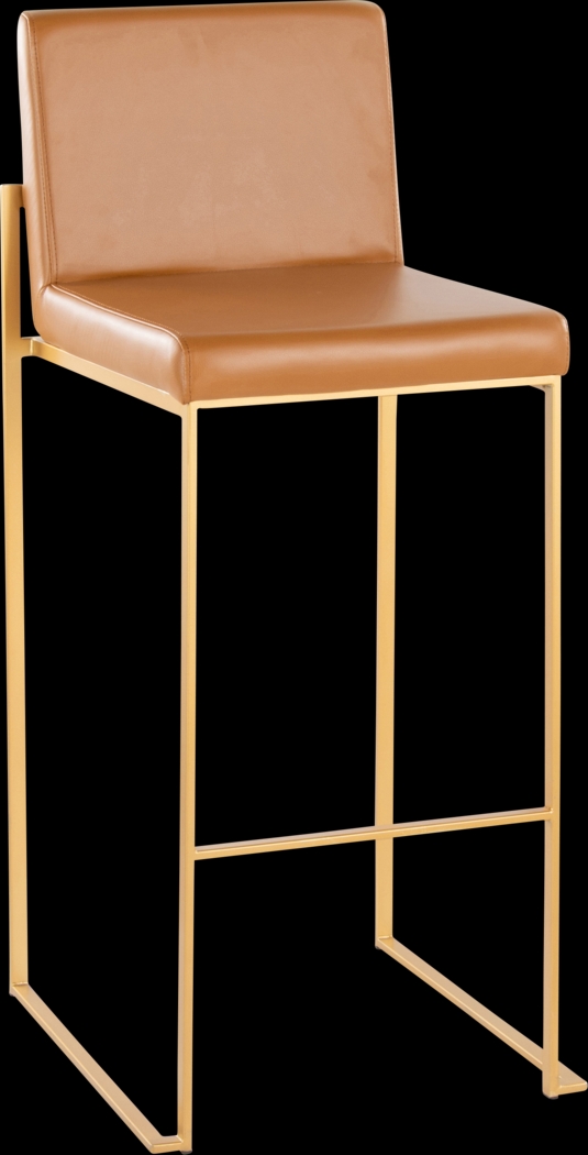 Nowotny III Camel Barstool, Set of 2 - Thumbnail - Image 4