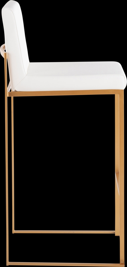 Nowotny III White Barstool, Set of 3 - Thumbnail - Image 6