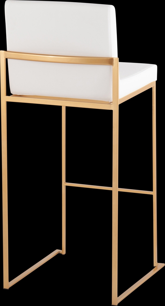 Nowotny III White Barstool, Set of 3 - Thumbnail - Image 7