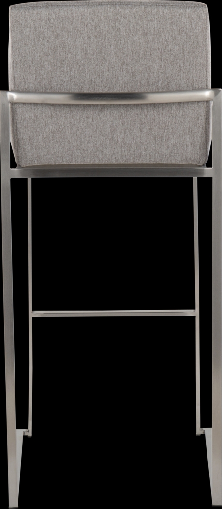 Nowotny IV Gray Barstool, Set of 3 - Thumbnail - Image 8