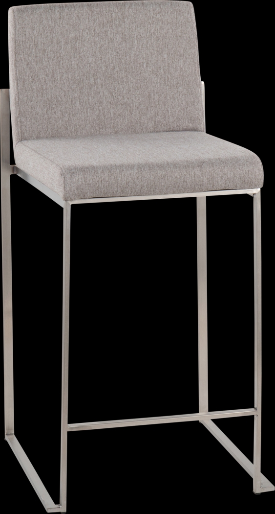 Nowotny IV Gray Counter Height Stool, Set of 3 - Thumbnail - Image 6