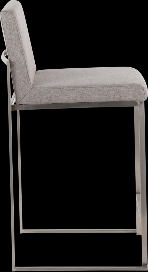 Nowotny IV Gray Counter Height Stool, Set of 3 - Thumbnail - Image 7