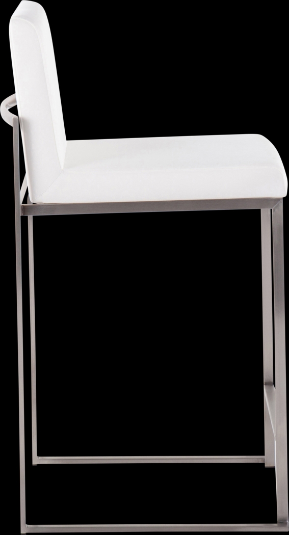 Nowotny IV White Counter Height Stool, Set of 3 - Thumbnail - Image 5