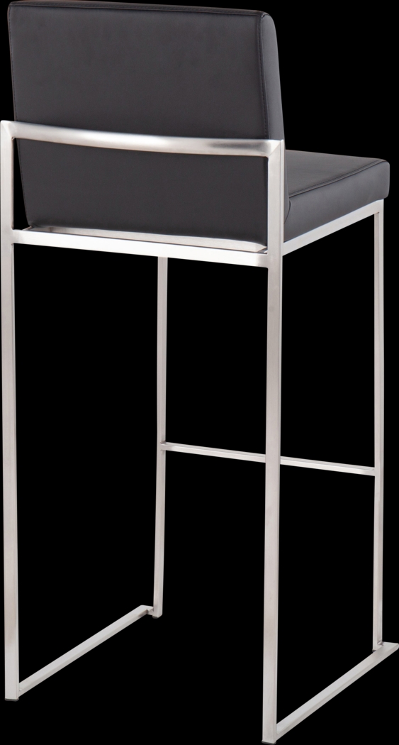 Nowotny V Black Barstool, Set of 3 - Thumbnail - Image 5