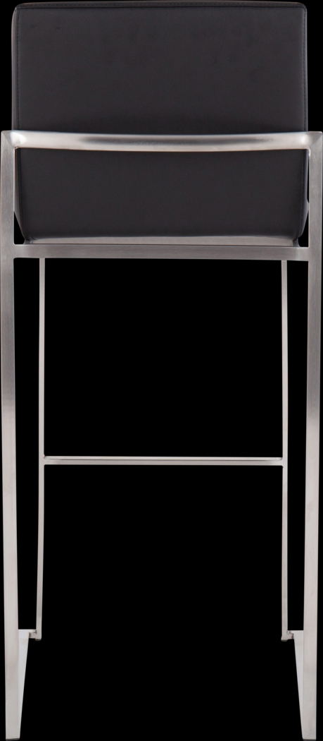 Nowotny V Black Barstool, Set of 3 - Thumbnail - Image 6