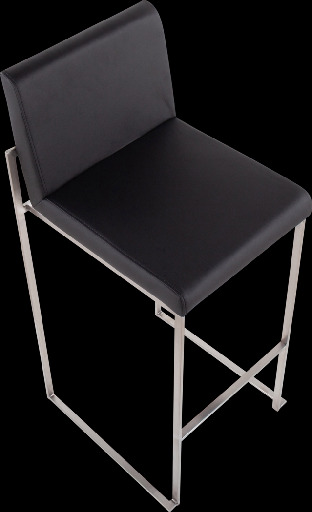 Nowotny V Black Barstool, Set of 3 - Thumbnail - Image 8