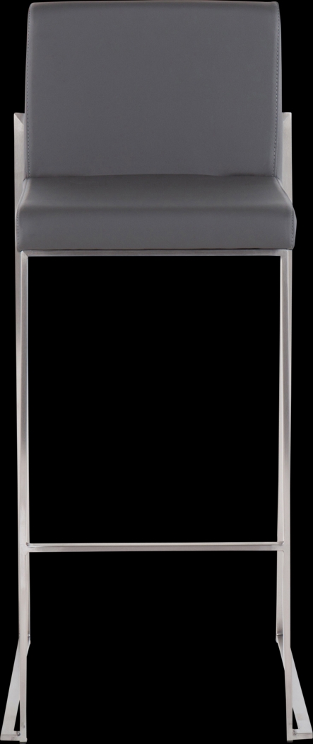 Nowotny V Gray Barstool, Set of 3 - Thumbnail - Image 9