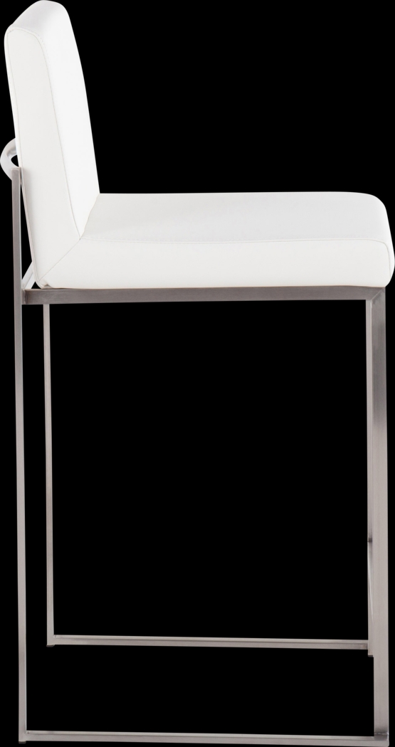 Nowotny V White Counter Height Stool, Set of 3 - Thumbnail - Image 5