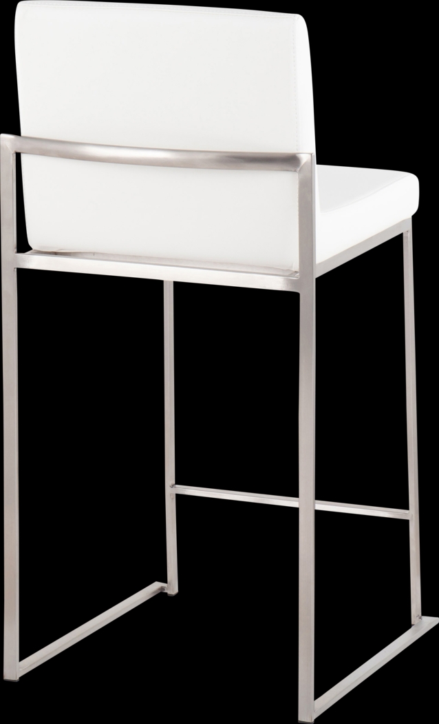 Nowotny V White Counter Height Stool, Set of 3 - Thumbnail - Image 6