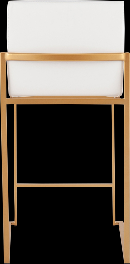 Nowotny White Gold Counter Height Stool Set of 2 - Thumbnail - Image 5