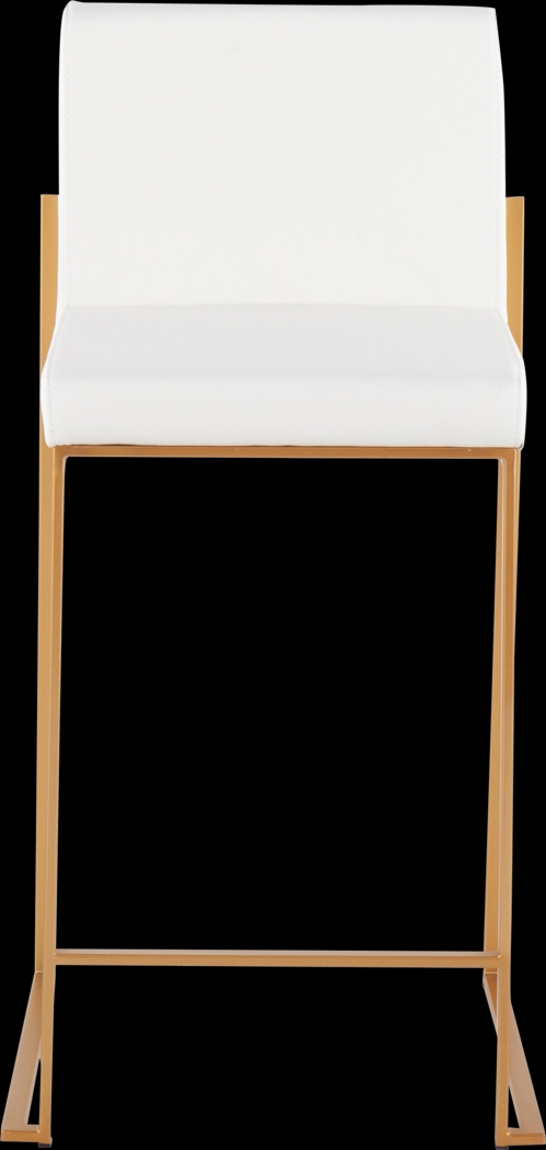 Nowotny White Gold Counter Height Stool Set of 2 - Thumbnail - Image 6