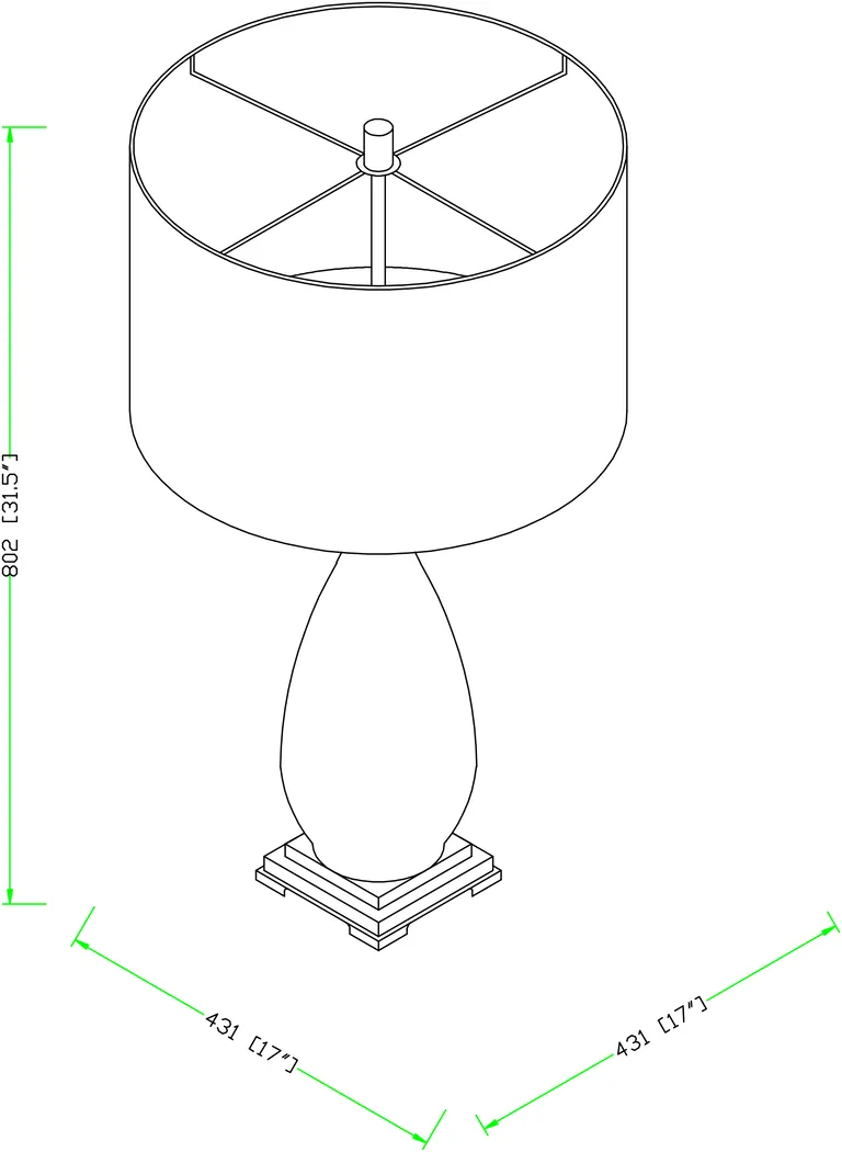 Noyes Grove Brown Lamp - Thumbnail - Image 7
