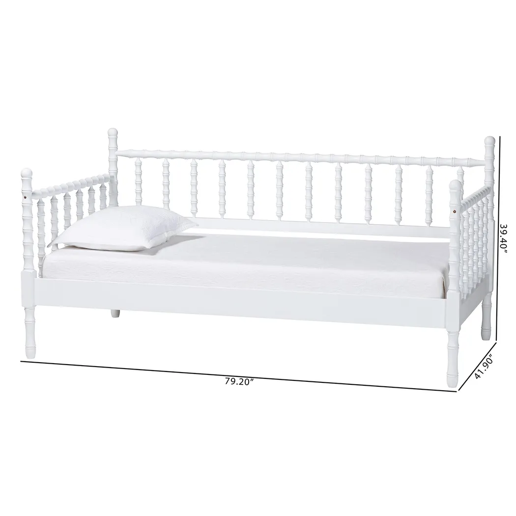 Nozado White Twin Daybed - Thumbnail - Image 4