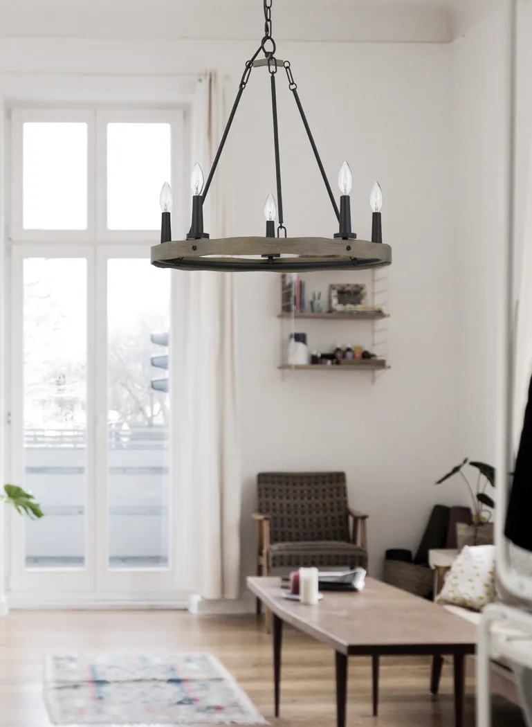 Nozelle Summit Black Chandelier - Thumbnail - Image 2