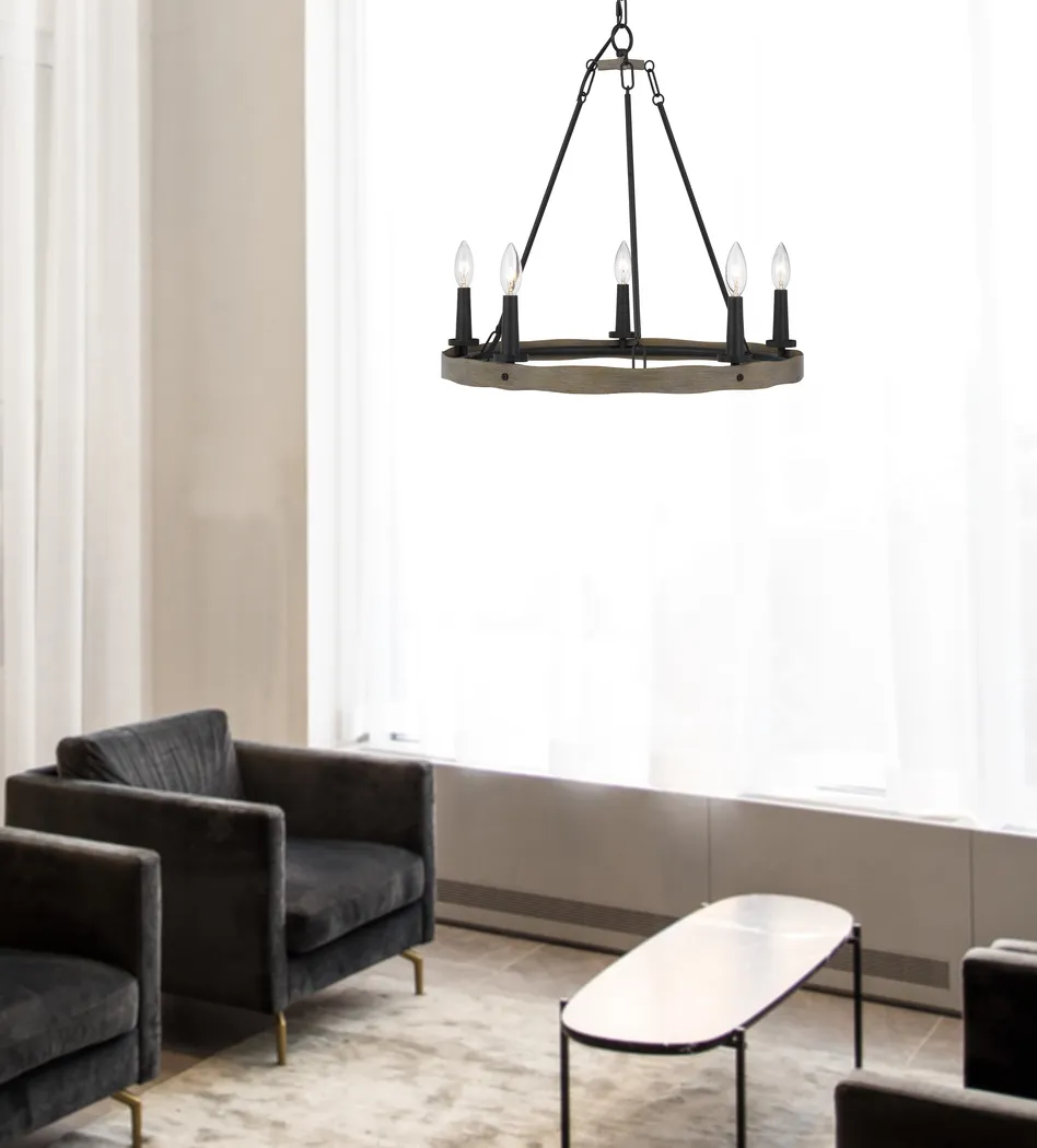 Nozelle Summit Black Chandelier - Thumbnail - Image 3