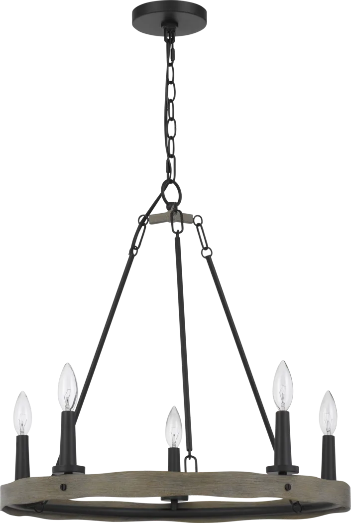 Nozelle Summit Black Chandelier - Thumbnail - Image 1