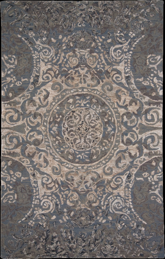 Nubia Gray 5' x 8' Rug - Thumbnail - Image 1